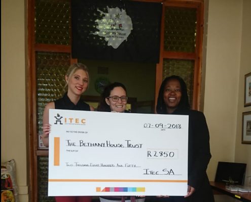 Itec Cares - Bethany House Donation